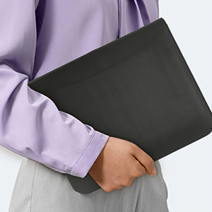 Modernqiu Tùy Chỉnh A4 Kích Thước PU Da Kinh Doanh <span class=keywords><strong>Padfolio</strong></span> Chất Lượng Cao Zippered Phỏng Vấn Danh Mục Đầu Tư Da Thư Mục - Product Image 3