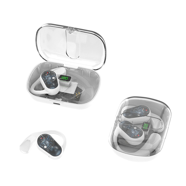 New Arrival Customized Box for V5.3 Spy Earpiece for Phone Earbud Noise Canceling IPX4 Waterproof 13mm Drivers Ear-hook