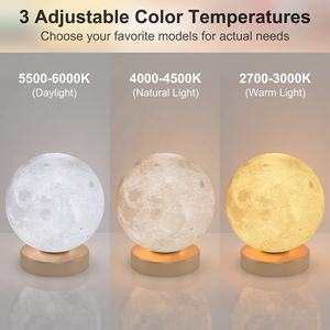 Lampe de thérapie lumineuse intelligente 10000 lux, éclairage biorhymique, lampe de table à éclairage circadien, fournie par l'usine - Product Image 5