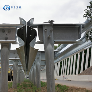 HUAAN H1W3 Guardrail Autostradale Rinforzato in Acciaio Zincato a Tre Travi a Forma d'Onda con Riflettore Prismatico ad Alta Intensità IP55 - Product Image 4