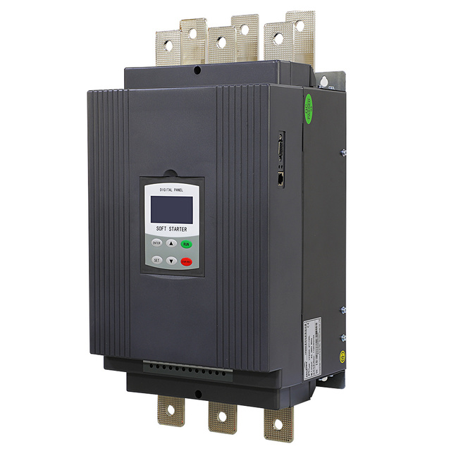 3 Phase Motor Soft Starter 60Hz Triple Output MODBUS RS485 LCD Screen