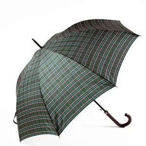 2021 Volwassen Duurzaam Gebruikt Grote Maat J Handvat Auto Rechte Zon Kopen Regenkleding Paraplu Voor Verkoop