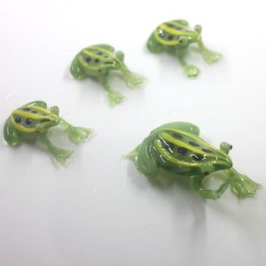 細かな手作りランプワークムラノガラスカエル置物プレミアムガラス工芸品 - Product Image 1