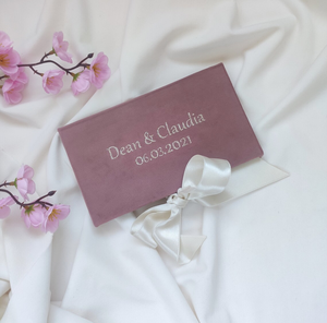 Enveloppe en velours pour cadeau de mariage, enveloppe à argent personnalisée, cadeau d'argent pour la remise des diplômes, enveloppe en tissu, cadeau d'argent pour un <span class=keywords><strong>anniversaire</strong></span> - Product Image 5