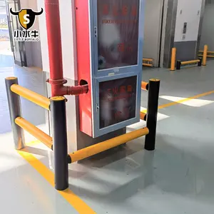 Barrière de sécurité d'usine en plastique pour hydrant d'incendie avec extincteur, barrière électrique flexible anti-collision - Product Image 1