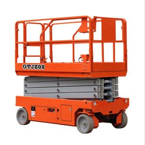 ลิฟท์ยกกรรไกรไฟฟ้า8ม. 10ม. ลิฟต์ยกไฮดรอลิกเคลื่อนที่ด้วยตนเอง - Product Image 1