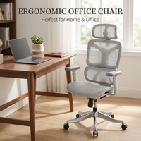Chaise de jeu AOR en fibre de nylon, cadre en plastique, coussin lombaire incurvé, tige de pression anti-explosion, vente en gros d'usine
