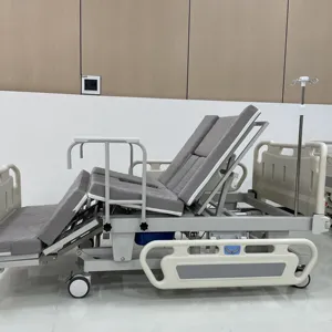 고급 하이 퀄리티 간호 전기 침대 commode 의료 장비 병원 침대