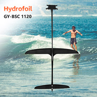 GY BSC-1120 Carbon Hydrofoil 2007Sqcm Big Front Wing 3K Carbon Fiber Wing foil Kite surfing Wing Foil Surfing Board Hydrofoil