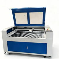 Machine de découpe et de gravure laser CO2 à tube de verre 1390 120W 150W 200W CNC pour lunettes, bijoux et composants de précision