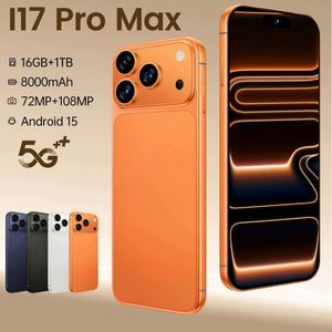 Teléfono Inteligente de Gama Alta 17 Pro <span class=keywords><strong>Max</strong></span> con Navegación <span class=keywords><strong>3D</strong></span>, Edición de Imágenes con IA, Compatibilidad Global, Diseño Confiable y Duradero - Product Image 3
