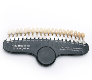 Guida Colore 3D per Sbiancamento Dentale con Specchio, Alta Qualità per Uso Commerciale, 20 Pezzi in Materiale ABS, Uso Clinico in Confezione - Product Image 3