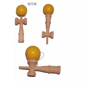 Jouet de kendama en bois, jeu classique en bois pour le loisir, la remise en forme et l'entraînement de la coordination œil-main - Product Image 3