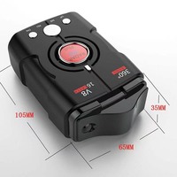 Nouveau détecteur de radar de voiture V8 à 360 degrés, 16 bandes, version russe/anglaise, écran LED, anti-détecteur de radar XK NK Ku Ka Laser