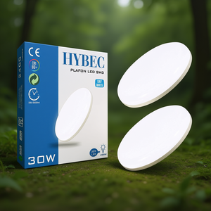 Plafoniera LED SMD 30W Hybec, Luce Bianca Diurna per Bagno - Product Image 3