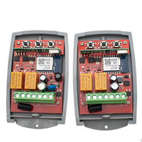 Ouvre-porte de garage intelligent SMG-8112 Tuya WIFI, interrupteur intelligent 2CH 433mhz, télécommande universelle à code fixe et à code roulant, récepteur de porte