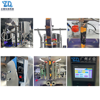 Verpakkingsmachines voor achteraf verzegelde 100g fruit-sap dranken, shampoo, haarverzorging, kookolie, verticale stick-sachets, keuken- en reisverpakkingen