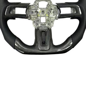 Volante de Cuero y Fibra de Carbono Personalizado para <span class=keywords><strong>Ford</strong></span> <span class=keywords><strong>Mustang</strong></span> 2015 2016 2017 2018 2019 2020 2021 <span class=keywords><strong>2022</strong></span> <span class=keywords><strong>GT</strong></span> Shelby - Product Image 5