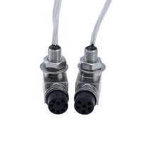 Conector Marino Impermeable de Ángulo Recto IP68, Macho, de 2 Pines, para Cableado Submarino ROV, YingDiGe YDG-RAC-2-M/F-S/C