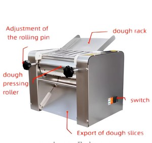 เครื่องกดแป้งอัตโนมัติระดับมืออาชีพสำหรับทำขนมปัง พิซซ่า และขนมอบ - Product Image 6