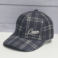 Gorra de Béisbol Transpirable de 6 Paneles, 100% Algodón, Ajustable, con Visera Curva, Estructurada, Logotipo 3D, Hebilla Metálica, Logotipo Bordado Personalizado
