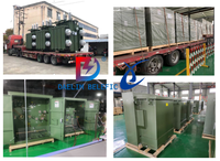 500kva 1000kva 2000kva 5000kva triphasé Transformateur monté sur tampon pour l'énergie éolienne solaire Seuil amovible Distribution d'énergie 10KV