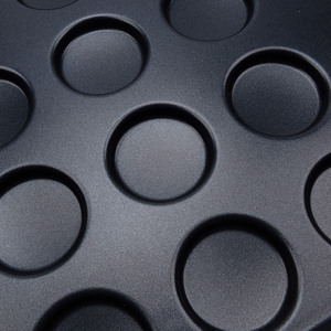 24 tazze 503x738x40mm acciaio alluminato 4 "<span class=keywords><strong>Hamburger</strong></span> panino Pan stampo da forno - Product Image 3