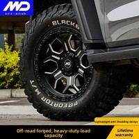 Jantes en alliage brillantes tout-terrain MD-107 pour Tank 300/400, Great Wall Cannon, Wey Mocha, Leopard 5, Haval H9, Pajero (pièces de rechange)