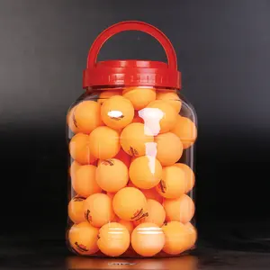 超耐用乒乓球40 + ABS材料60支包装乒乓球球球