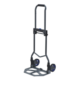 80 किलोग्राम भार क्षमता फोल्डेबल स्टील फोल्डिंग ट्रॉली फ्लैट मुक्त पहियों की सहायता हाथ ट्रक गाड़ी प्लेटफॉर्म ओएम अनुकूलन योग्य - Product Image 1