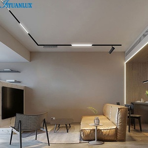 Thương mại xu hướng mới tùy chỉnh hiện đại 48V Nam Châm dẫn ánh sáng theo dõi với nhôm lõm theo dõi hệ thống chiếu sáng từ tính - Product Image 1