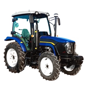 4WD Mini Tractor Agricultura Granja Tractor 50HP Tractor compacto con cargador frontal y retroexcavadora - Product Image 4