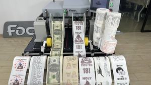 Imprimante industrielle à passage unique pour l'impression de sacs d'emballage de pizza, de boîtes en carton ondulé - Product Image 5