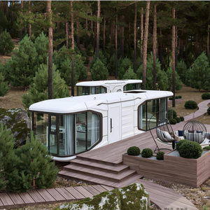 2024 Venta directa de fábrica Cápsula Casa modular <span class=keywords><strong>Precio</strong></span> al por mayor Cápsula espacial Contenedor Casa Disfruta de la naturaleza Cápsula Casa - Product Image 3