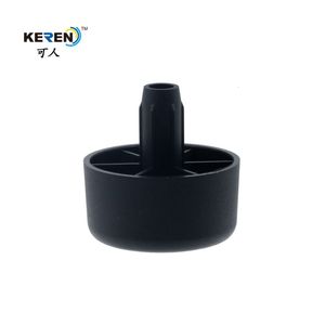 Vintage Mi Siècle Moderne Rond Noir Meuble <span class=keywords><strong>Table</strong></span> Jambe de Canapé <span class=keywords><strong>Pieds</strong></span> - Product Image 1