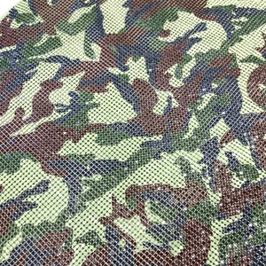 S107 motif Bling Bling métallique Sequin nappe aluminium métal maille cotte de mailles tissu pour la décoration de mariage de fête - Product Image 4