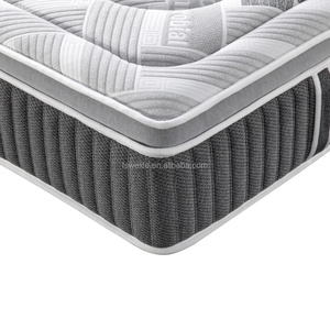 Colchón Compresible King/Queen Size, Ortopédico con Resortes, Espuma Viscoelástica, Colchón de 2 Plazas con Gel Refrigerante, 12 Pulgadas - Product Image 1