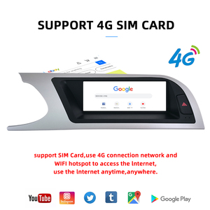 Radio con Navegación Android para Auto, Premium, Gran Venta 2022, para Audi A4L <span class=keywords><strong>A4</strong></span> B8 2009-2012, Pantalla con Wifi, <span class=keywords><strong>Carplay</strong></span>, 4G, Bluetooth - Product Image 5