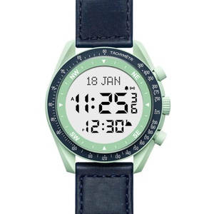 Islamic Gift Qibla Direction Time Reminder Digital Watch Multifunctional Waterproof Watch Ramadan Gift Athan <b>Clock</b> Azan Prayer - Product Image 5