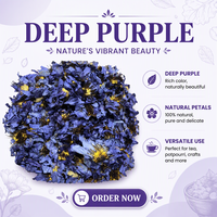 Harga Pabrik Grosir Teh Herbal Bunga Teratai Biru Sehat dan Menenangkan Nymphaea Caerulea Kering dalam Kotak Daun Teh Lepas