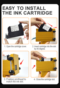 Impresora de inyección de tinta para cajas corrugadas, bajo MOQ, fecha de caducidad, máquina de impresión de alta definición para vasos de vidrio y tuberías de PVC - Product Image 6