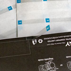 Tùy Chỉnh Bao Bì Không Thấm Nước Rõ Ràng An Ninh Con Dấu Dễ Dàng Để Vỏ Dán Máy Bay Hộp Trong Suốt Niêm Phong Sticker - Product Image 3