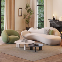Sofá de Diseño Irregular Moderno y Minimalista, Nuevo Sofá Creativo para Apartamentos Pequeños, Sala de Estar, Salón de Belleza, Recepción, Descanso