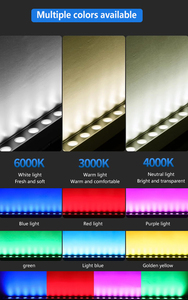 Độ sáng cao xây dựng chiếu sáng không thấm nước <span class=keywords><strong>24V</strong></span> RGB <span class=keywords><strong>LED</strong></span> Tường máy giặt IP65 nhôm <span class=keywords><strong>Led</strong></span> tuyến tính thanh ánh sáng cho cảnh quan trang trí - Product Image 5