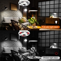Système de caméra CCTV sans fil Tuya 5MP 3MP 2MP, caméra panoramique fisheye intelligente Wifi, prise en charge de la commande à distance par application téléphonique