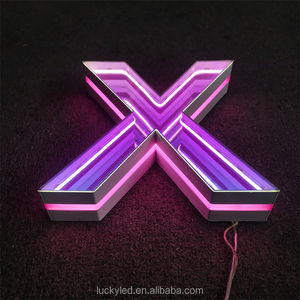 3d specchio <span class=keywords><strong>infinito</strong></span> led segno di bordo pubblicità esterna a parete <span class=keywords><strong>infinito</strong></span> specchio specchio infinity led segno per il negozio - Product Image 3