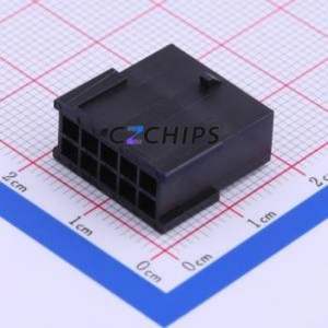 430201001 Housing (Wire-to-Board / Wire-to-Wire) P=3mm Connector 2x5P 3mm Micro-Fit (MX 3.0) 3mm - Product Image 2