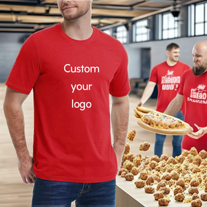 Camiseta de Alta Calidad para Hombre, Talla Grande, Personalizada, 100% Algodón, Manga Corta, Estilo Casual, 180 Gramos, Cuello Redondo Personalizado - Product Image 2