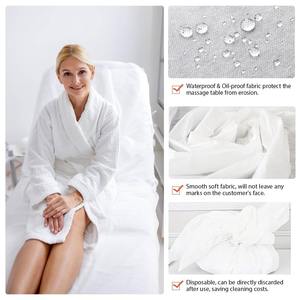 Drap de lit <span class=keywords><strong>jetable</strong></span> non tissé élastique épais couverture imperméable respirante douce pour lit d'hôpital médical - Product Image 5