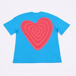 Camiseta de Hombre de Algodón 100%, Gruesa, Extra Grande, de 12 oz, con Logotipo Personalizado, Impresión 3D en Relieve, Muestra del Fabricante - Product Image 3